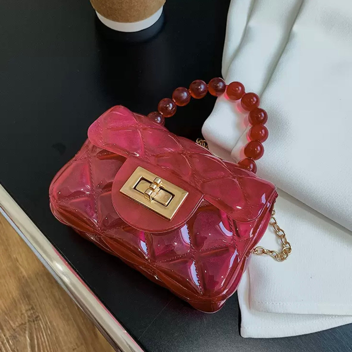 Another Cute Jelly Shoulder PVC Bag Fashion