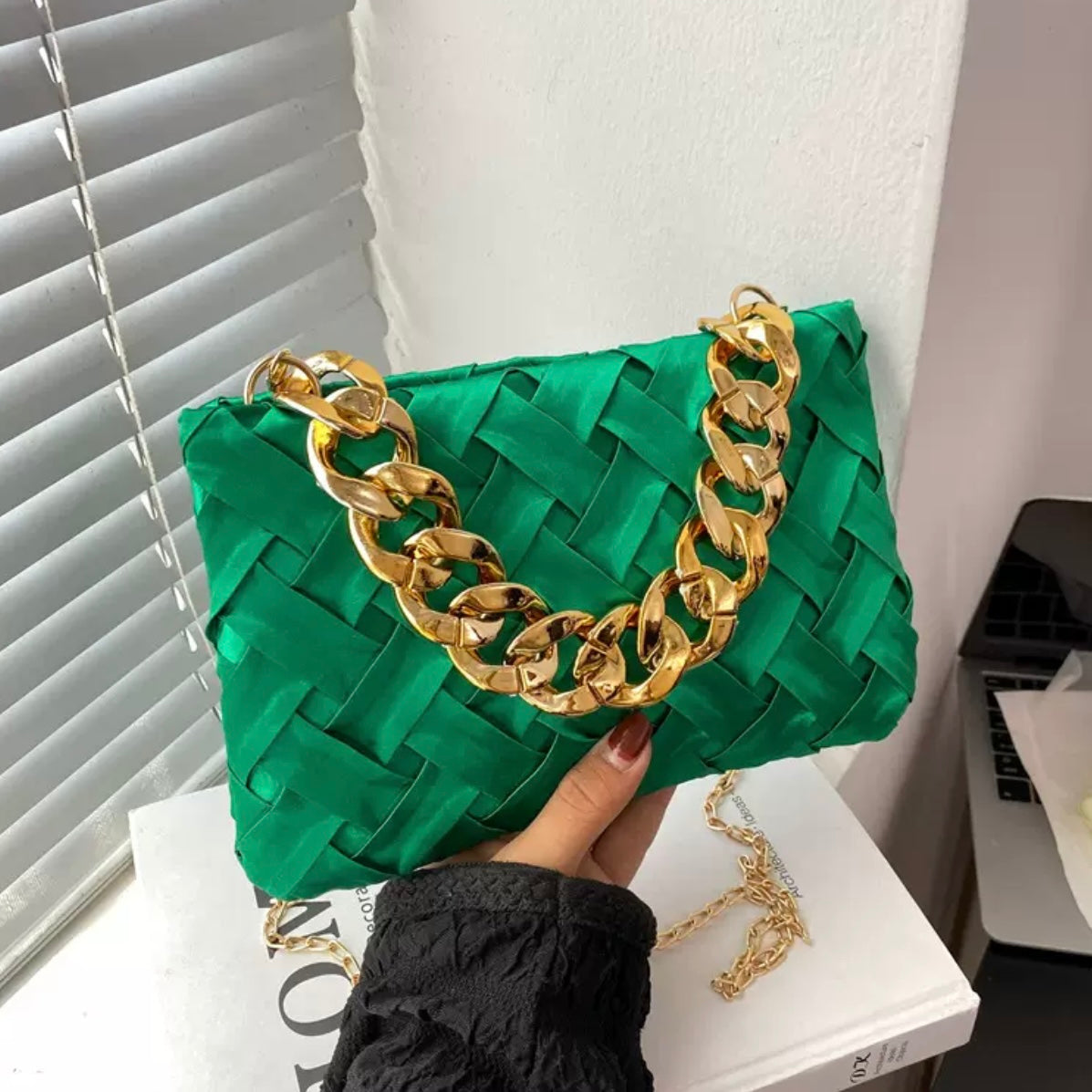 Simple Square Bag Chain Bag