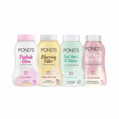 Ponds Powder 50g (Pinkish Glow/Blurring Filler/3D Hya Korean Glow/Dual Acne & Oil)