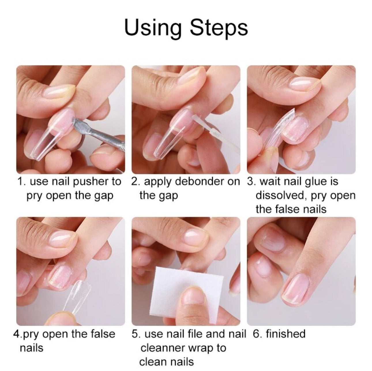 Nail Glue Debonder 10ml Remove false nail glue