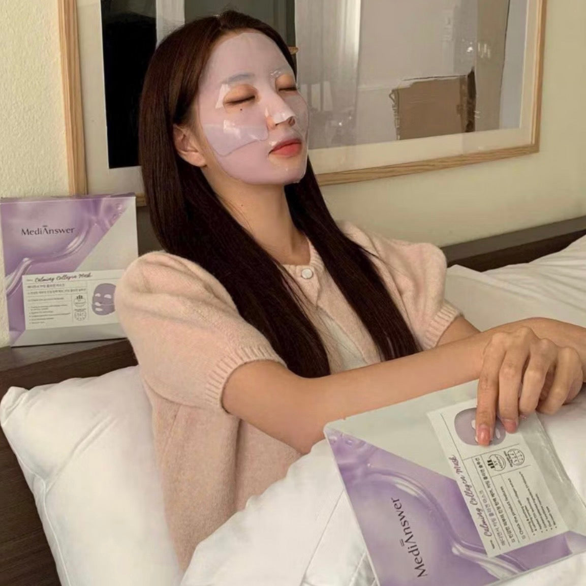 MediAnswer Collagen Mask มาส์กเจลลี่คอลลาเจน 💯 𝟏𝟎𝟎% 𝐀𝐮𝐭𝐡𝐞𝐧𝐭𝐢𝐜 𝐊𝐨𝐫𝐞𝐚𝐧 𝐏𝐫𝐨𝐝𝐮𝐜𝐭