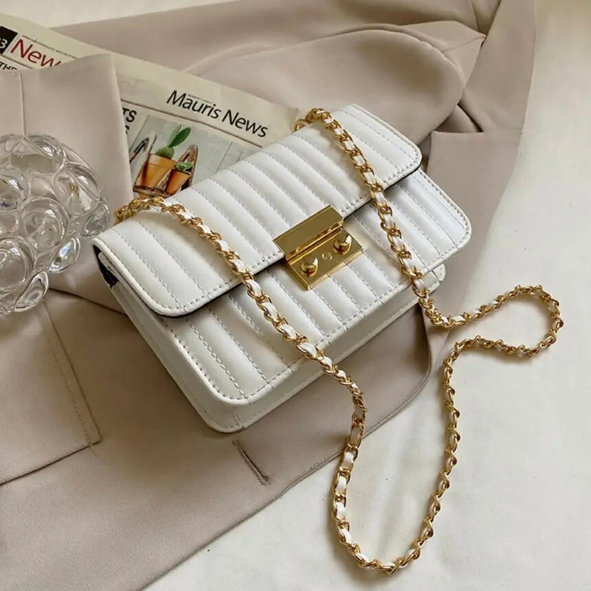 Handbag Golden Chain Crossbody&Shoulder