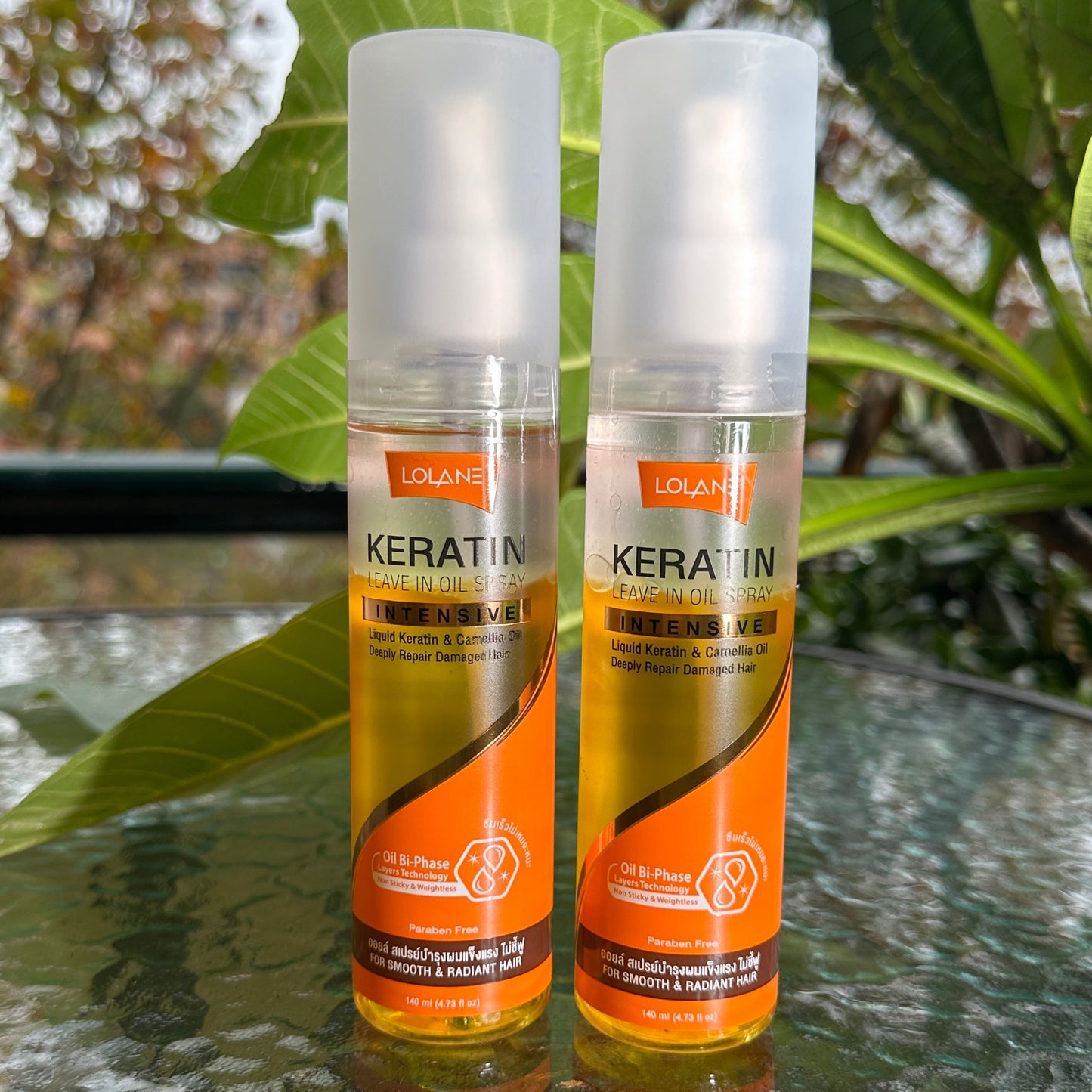 Lolane Keratin Leave in Oil Spray~ Damaged Hair Repair