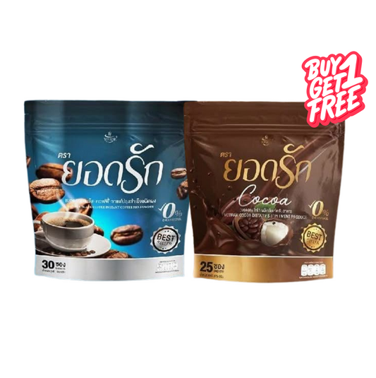 Duo Yodrak Black Coffee + Yodrak Cocoa