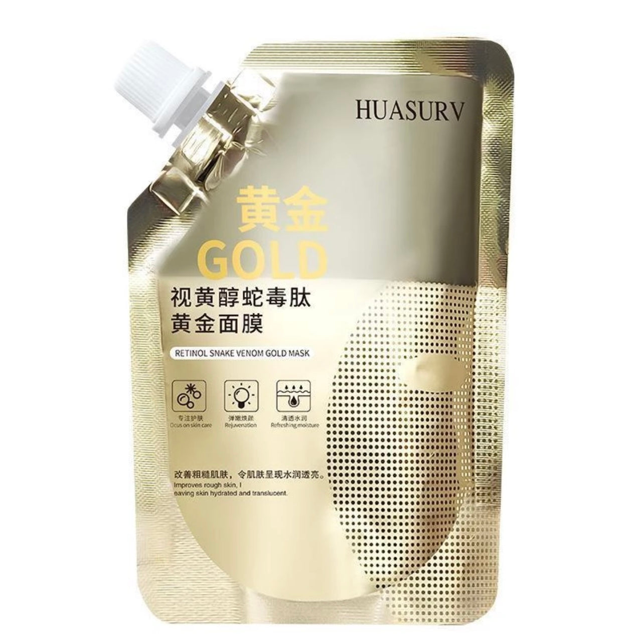 Huasurv Gold Mask, Green mask Collagen