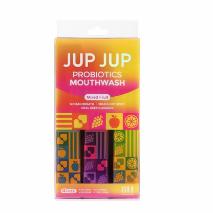 JUP JUP Probiotics Mouthwash Mixed Fruit [10ml x 12pcs]