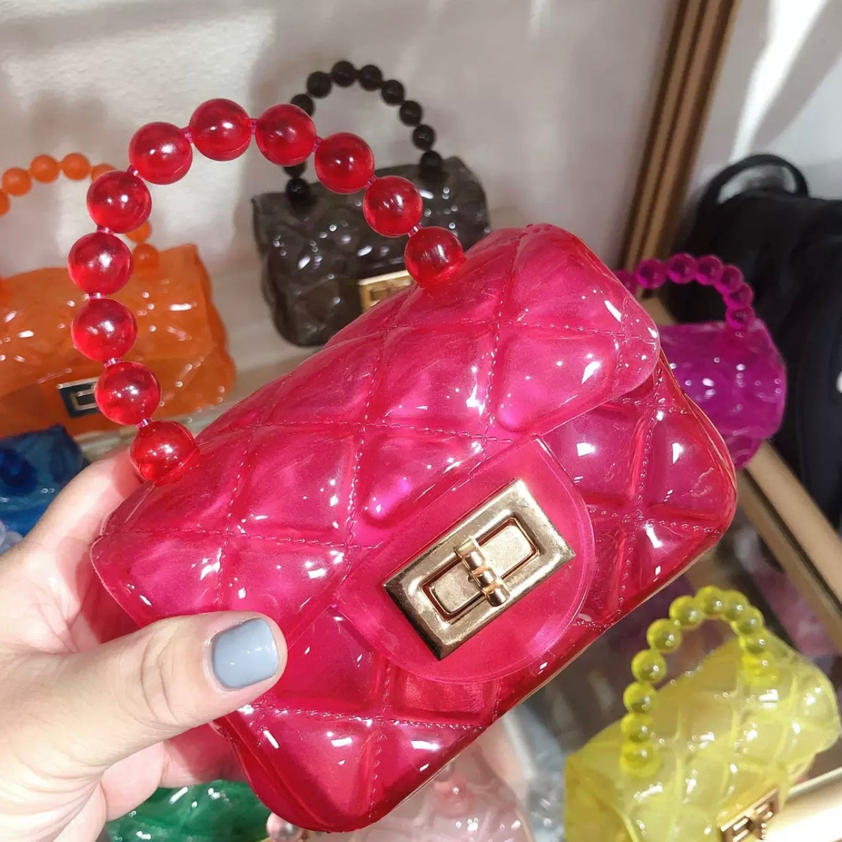 Another Cute Jelly Shoulder PVC Bag Fashion